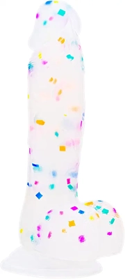 I thought it'd be too big, it's perfect and comes with lube.