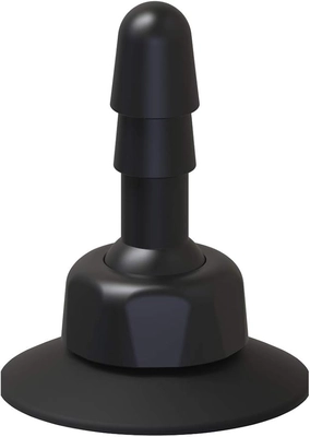 My suction plug sticks great in shower, perfect for hands-free water play.