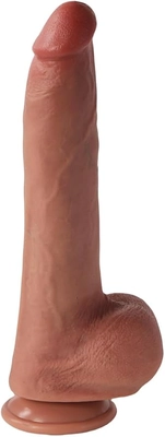 I love this 11 inch huge long dildo: skin-like, dual-density, realistic, waterproof.