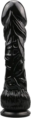 I love this lifelike huge dildo; strong suction cup enables hands-free fun.