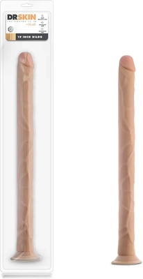 My extra long realistic dildo feels perfect, cleans easily, and lasts daily.
