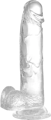 Great clear dildo for transparent strapon, but size smaller than I wanted.  dildos reviews
