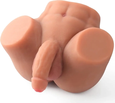 This realistic silicone torso is easy to clean and perfect for beginners.
