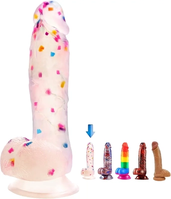 Love this dildo: real silicone, perfect size, strong suction, beautiful, easy clean. easy cleanSex Toys