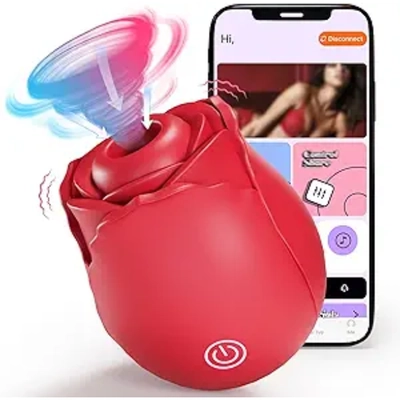 This quiet rose vibrator's powerful suction gave me intense, effortless orgasms.