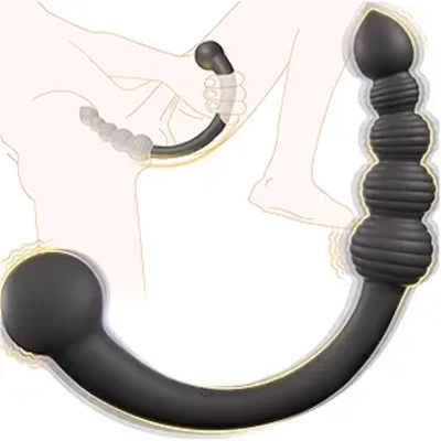 Perfect size and shape hit my P-spot, delivering strong vibrations from 1-10 for deep pleasure.