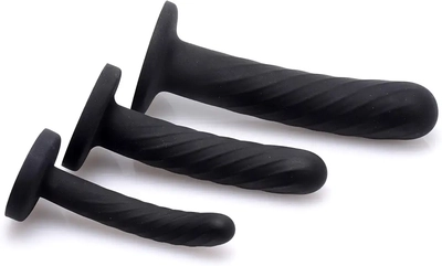 These 3 silicone dildos feel great, curve hits my prostate, ideal for beginners. siliconeSex Toys