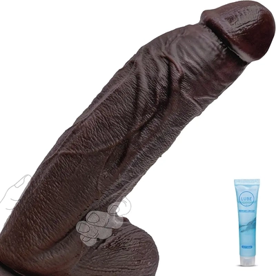 This giant realistic dildo fills me completely and feels amazing. realisticSex Toys