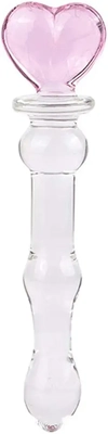 Smooth, safe glass dildo, perfect size, easy clean, temperature play – I love it! glass dildoSex Toys