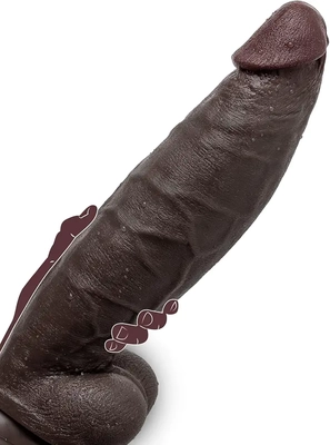 I love strong suction, realistic texture, perfect weight control. Dual-density silicone feels lifelike. This dildo gives amazing pleasure. Great buy. dual-density siliconeSex Toys