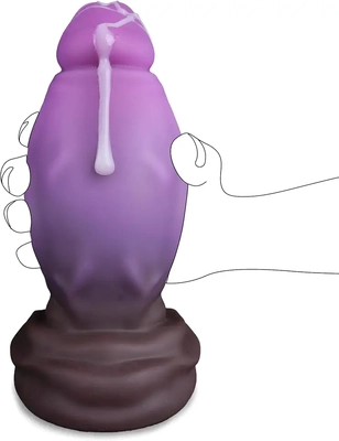 I love this huge dildo: feels amazing, beautiful colors, easy clean, value.