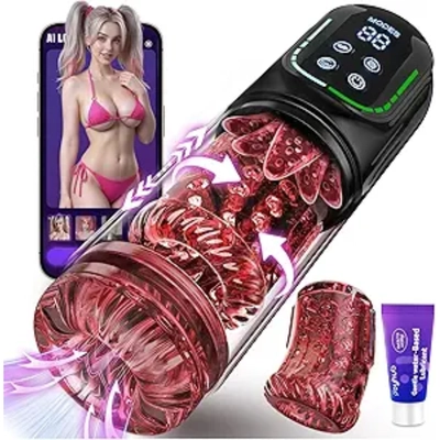 I find realistic suction, thrust, rotate; easy clean, long battery, ED relief.