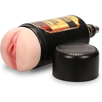 This roomy toy fits bigger users comfortably, offers great texture, and flips inside out for easy cleaning.