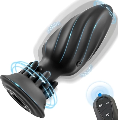 Amazing strong motor, soft silicone, rotating tentacles give intense anal pleasure.