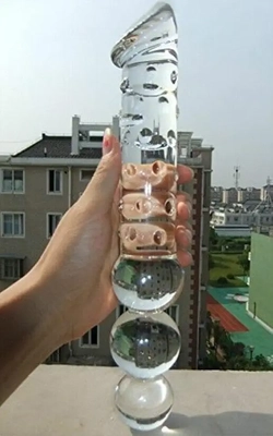 Lovely hefty glass beads fill me completely; amazing feel, and great price.
