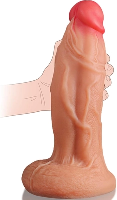 It's the perfect size, soft, flexible, smooth silicone, now my favorite toy.