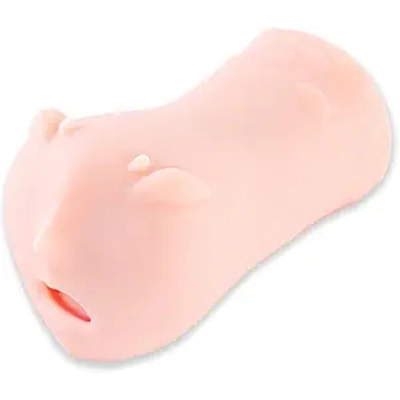 This dual-tongue stroker offers tight squeeze, deep channel, and great stimulation.