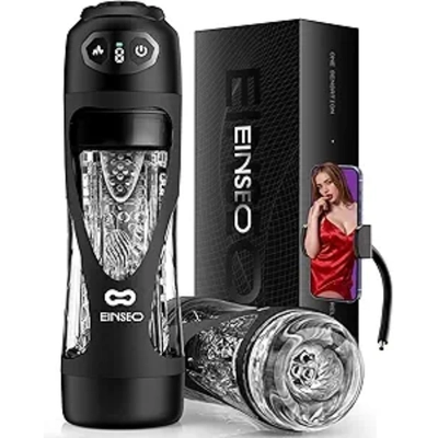 Strong suction plus vibration and phone stand make solo play better. solo playSex Toys