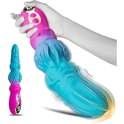 Powerful vibrations, larger size, easy to clean, and a lovely storage bag.
