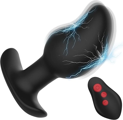 First butt plug: great finger replacement; remote control offers easy, satisfying play.
