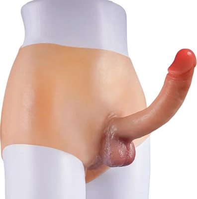 My girlfriend and I adore this comfy, realistic strapless dildo for intense pegging sessions.