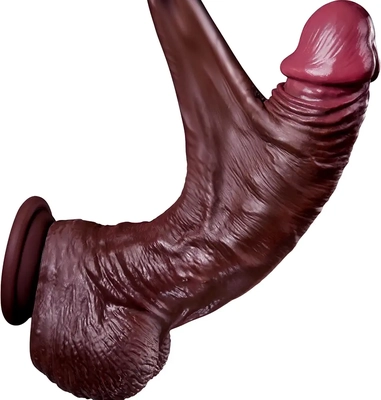 This realistic dildo with powerful suction feels almost real and fits perfectly. powerful suctionSex Toys