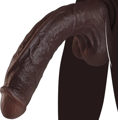 I love this massive dildo's soft skin, strong suction, and realistic feel.