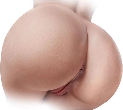 This lifelike butt feels super realistic with jiggly weight and dual channels for intense sensation dual channelsSex Toys