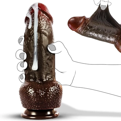 Incredibly realistic with movable foreskin and powerful suction for hands-free fun. powerful suctionSex Toys