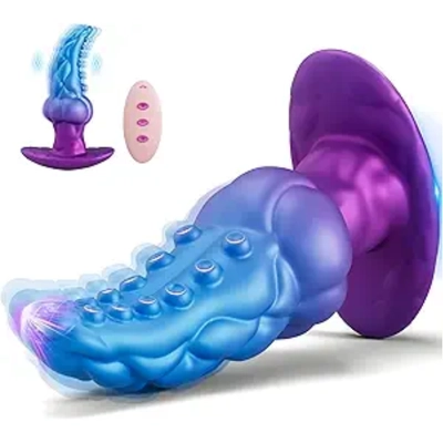 I enjoy soft silicone, 8 powerful vibrations, remote control, and secure T-base.