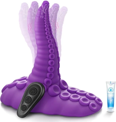 I love this fun tentacle dildo's multi vibrations that hit the spot.