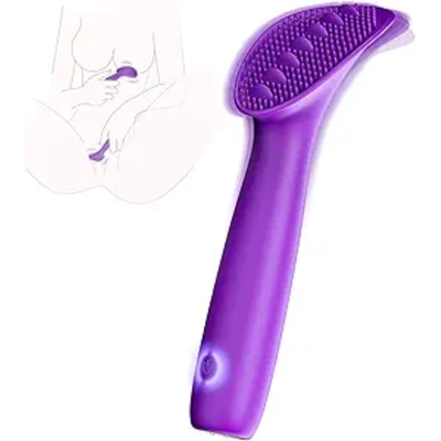 My brush vibrator's soft silicone, 10 modes, waterproof, and compact. It gives intense pleasure for solo and couple.
