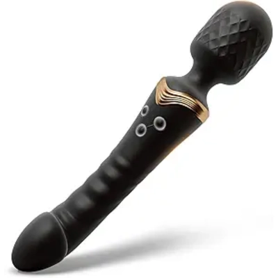I love strong vibrations long battery versatile massager comfortable design easy use