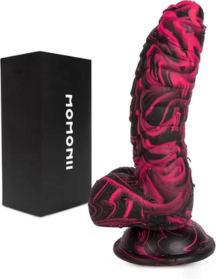 My girthy dildo suits experienced users; strong suction, unique bumps. girthySex Toys