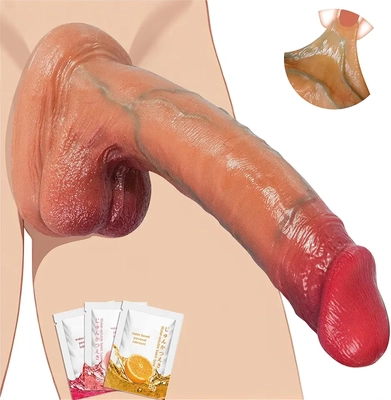 I love this dildo's size, flexibility, and realistic feel.