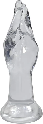 Realistic hand dildo gives amazing stretch, strong suction, and perfect for intermediate kinky play.