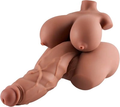 The firm yet soft TPE material feels fantastic and holds shape.