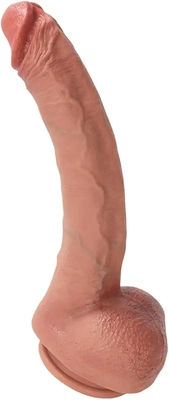 Soft yet firm, very flexible; my wife took it all and climaxed multiple times.