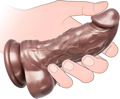 Smaller than expected but great for anal, soft yet firm, good suction, worth the money.
