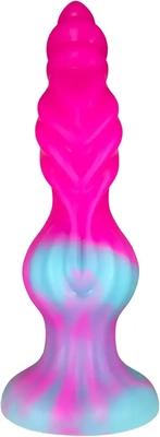 Soft silicone knot dildo with strong suction cup for hands-free pleasure hands-free pleasureSex Toys