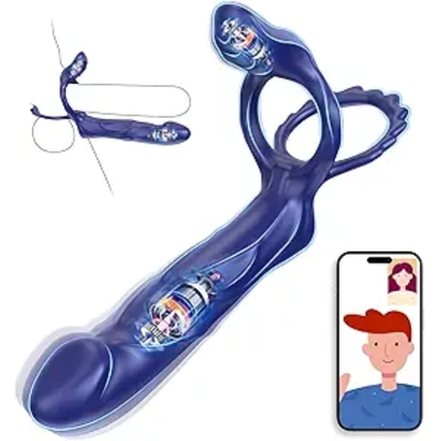 My dual motor app controlled strap-on offers silent powerful pleasure.