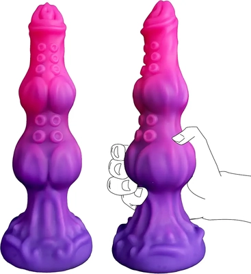 Perfect medium density, squishy tip, and dual knots give amazing stimulation