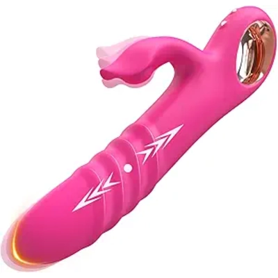 With this thrusting dildo, I enjoy quick orgasms without tiring my arms in 5 minutes.