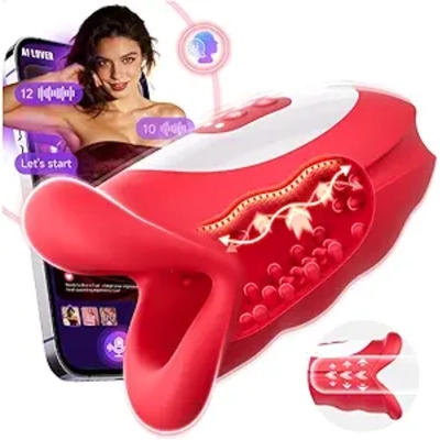 She controls the toy; I feel wave-motion mimicking oral, perfect couple bonding!