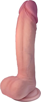 My realistic dildo feels like real skin with perfect size and suction.