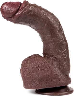 I love this realistic dildo – perfect size, ultra-realistic feel, and my wife enjoys it.