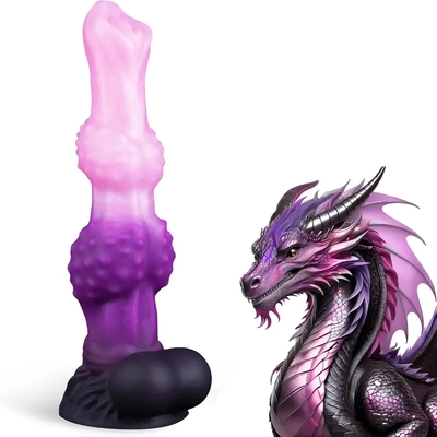This dragon dildo is hilariously large and mystical, perfect for party laughs.