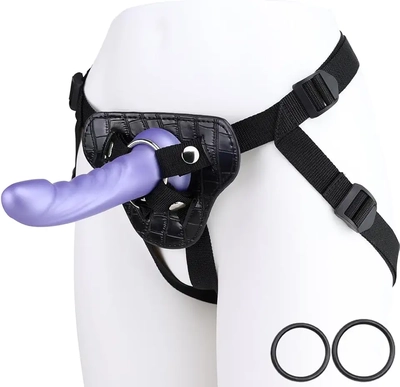 Extra straps secure fit, soft dildo makes sex super comfy.