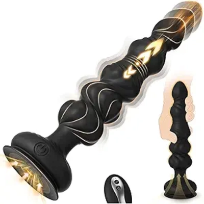 This thrusting massager's unique motion and powerful vibes deliver mind-blowing prostate pleasure.