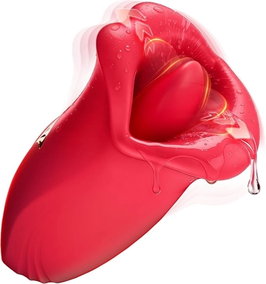 Suction and tongue feel realistic, strong intensity, great battery life, soft material, and easy to clean